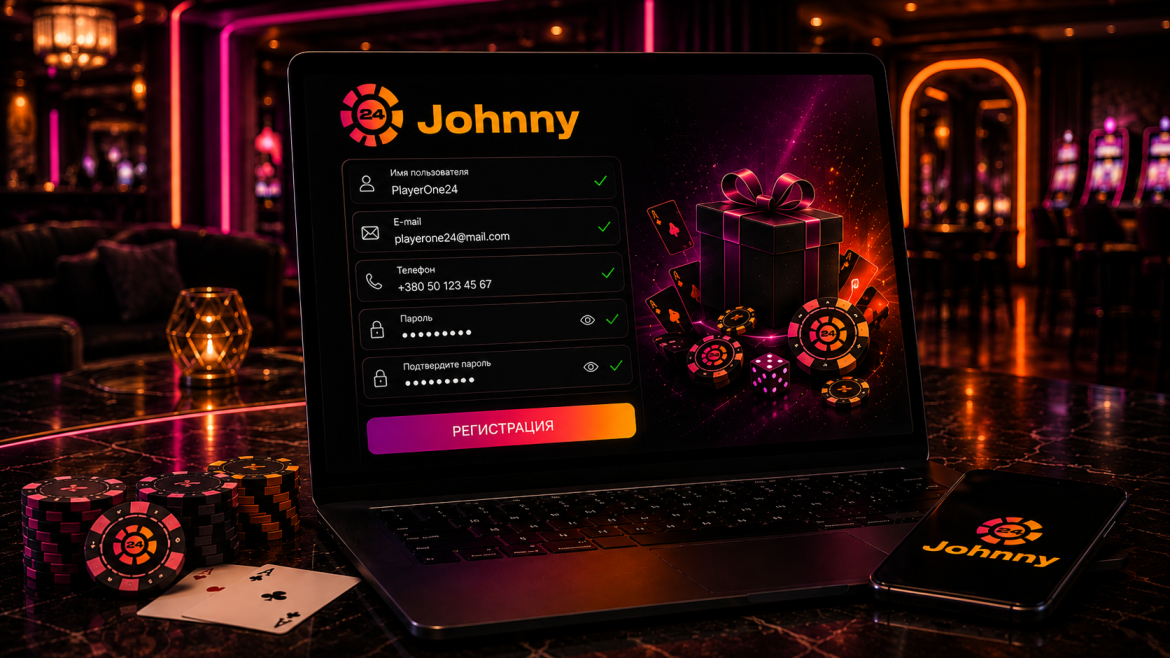 регистрация Johnny24