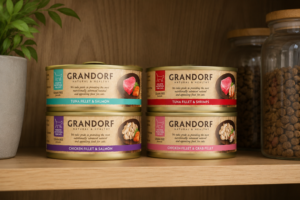 Основні переваги консервів Grandorf